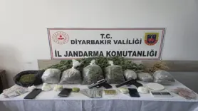 Diyarbakır’da 45 kilo esrar ele geçirildi