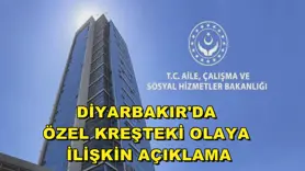 Diyarbakır'da özel kreşteki olaya ilişkin açıklama