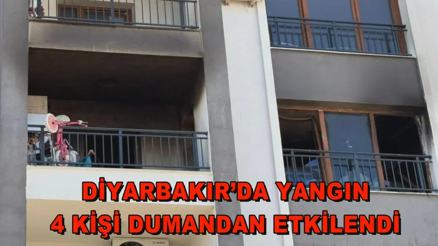 Diyarbakır’da yangın