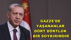 Gazze'de yaşananlar dört dörtlük bir soykırımdır