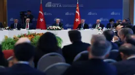Erdoğan, ABD'li düşünce kuruluşu temsilcileriyle bir araya geldi