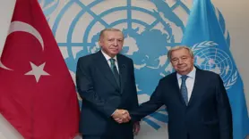 Erdoğan, BM Genel Sekreteri Guterres ile görüştü