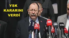 YSK kararını verdi