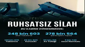 81 ilde ruhsatsız silahlara yönelik operasyonlar