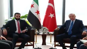 Cumhurbaşkanı Erdoğan, Eş-Şara ile bir araya geldi