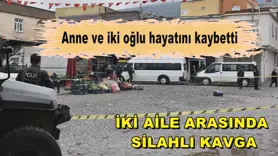 İki aile arasında silahlı kavga