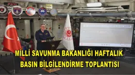 Milli Savunma Bakanlığı haftalık basın bilgilendirme toplantısı