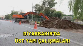 Diyarbakır’da üst yapı çalışmaları