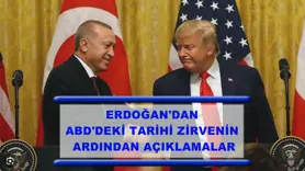 Erdoğan'dan ABD'deki tarihi zirvenin ardından açıklamalar
