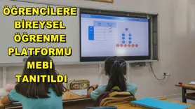 Öğrencilere bireysel öğrenme platformu MEBİ tanıtıldı
