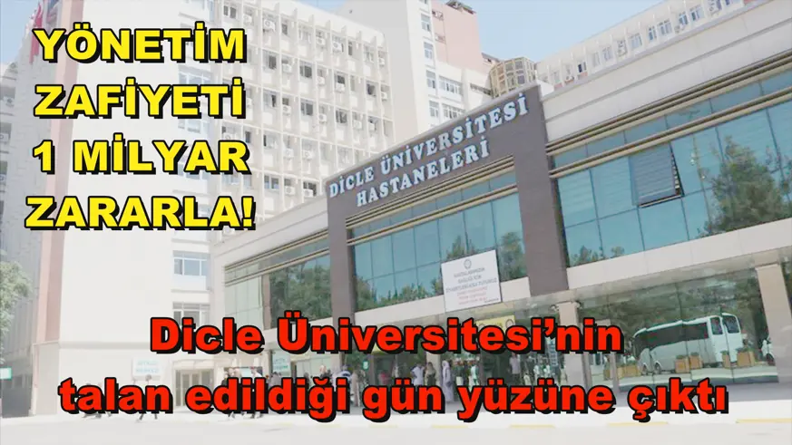 Yönetim Zafiyeti 1 milyar Zararla!