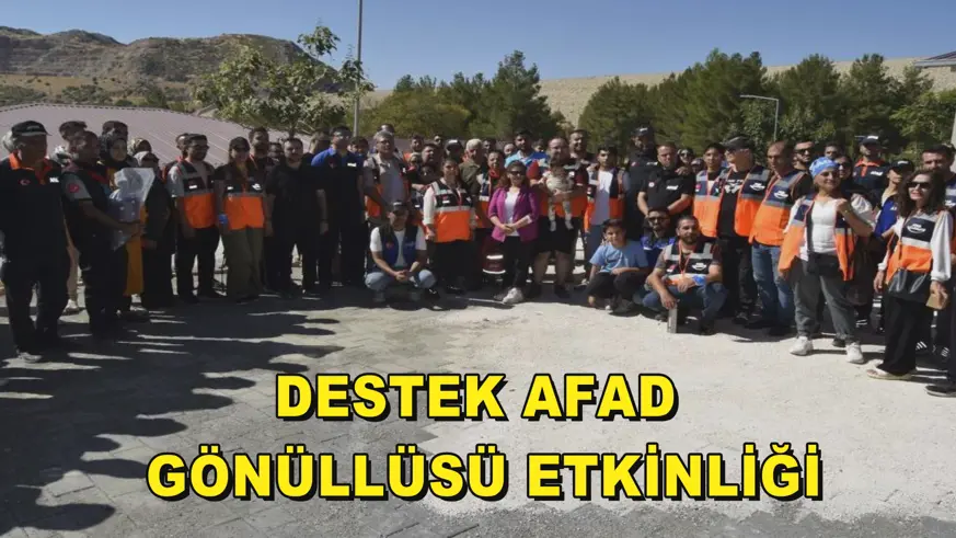 ‘Destek AFAD Gönüllüsü’ etkinliği