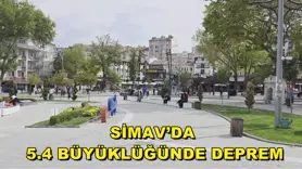 Simav’da 5.4 büyüklüğünde deprem