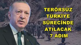 Terörsüz Türkiye sürecinde atılacak 7 adım
