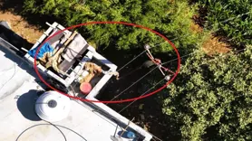 200 dönümlük tarlayı kaçak elektrikle suladılar