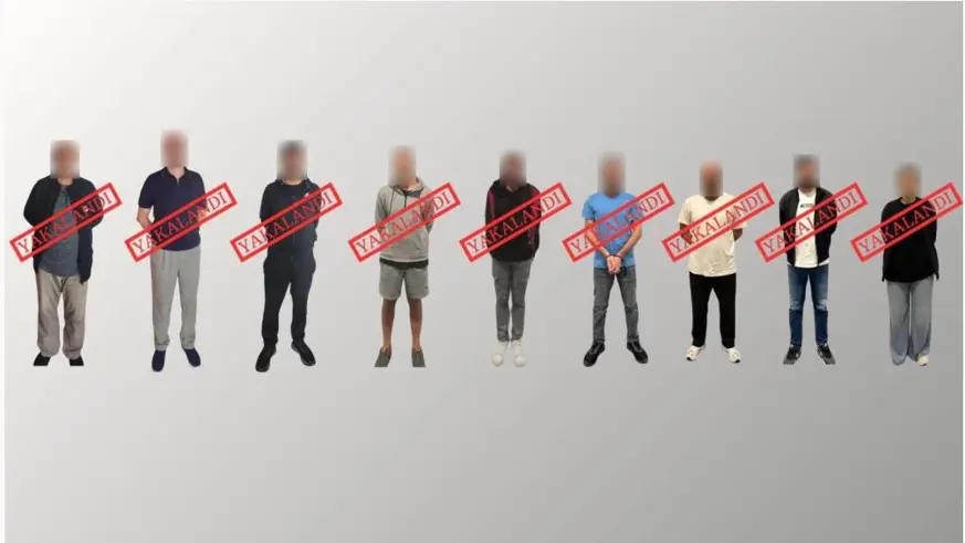 9 suçlu Türkiye'ye getirildi