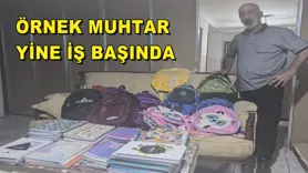 ÖRNEK MUHTAR YİNE İŞ BAŞINDA