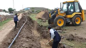 12 ilçede 47 kırsal mahalleye ilk kez içme suyu