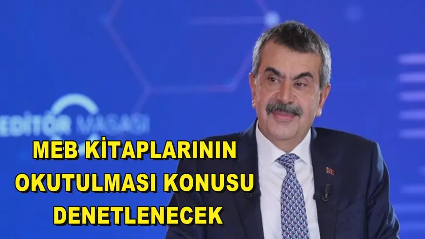 MEB kitaplarının okutulması konusu denetlenecek