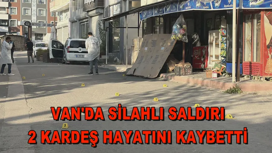 Van'da silahlı saldırı