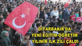 Diyarbakır'da yeni eğitim-öğretim yılının ilk zili çaldı