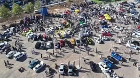Modifiye araç tutkunları Diyarbakır'da bir araya geldi