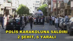 Polis karakoluna saldırı: 2 şehit, 6 yaralı