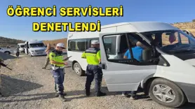Öğrenci servisleri denetlendi