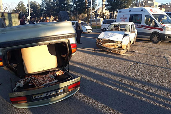 Şanlıurfa'da kaza: 6 yaralı