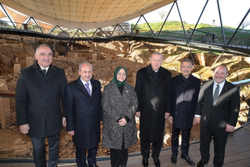 Göbeklitepe Ören yerinin resmi açılışını yaptı