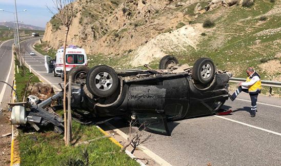 Siirt'te trafik kazası: 2 yaralı