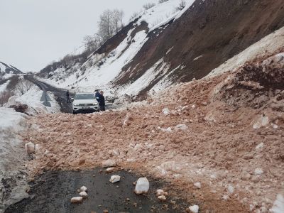 Bingöl'de çığ düştü