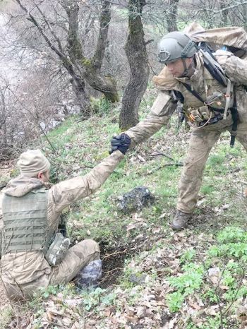 Mehmetçik zorlu kış şartlarında operasyona devam ediyor 