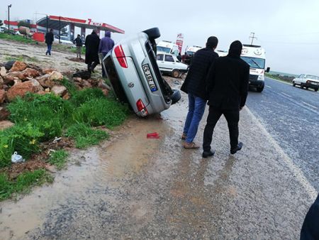 Siyasiler kaza geçirdi!