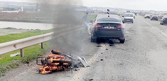 Batman’da motosiklet ile otomobil çarpıştı: 1 ölü, 1 yaralı 