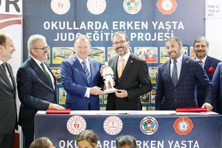 'Okullarda Erken Yaşta Judo Eğitimi' protokolü imzalandı