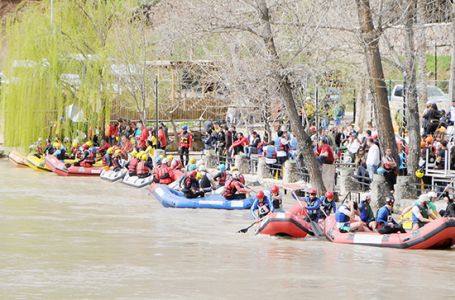 Tunceli'de Dünya Rafting Şampiyonası hazırlıkları