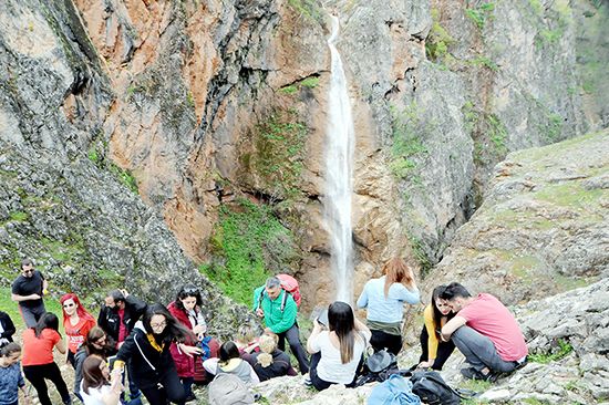 Tunceli'de turist hareketliliği