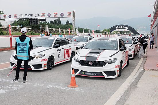 Genç yetenekler Körfez Pisti'nde yarıştı