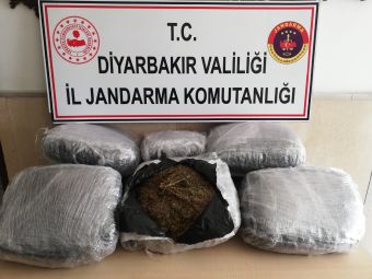 47 kilo esrar ele geçirildi