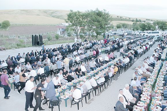 2 bin kişiye iftar Hamodan