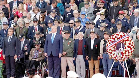 Dünya liderleri Normandiya'da