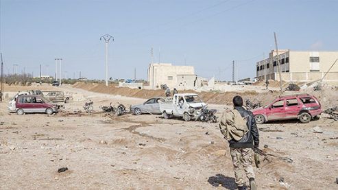 Bab'da araca yerleştirilen bomba patladı: 1 ölü, 1 yaralı