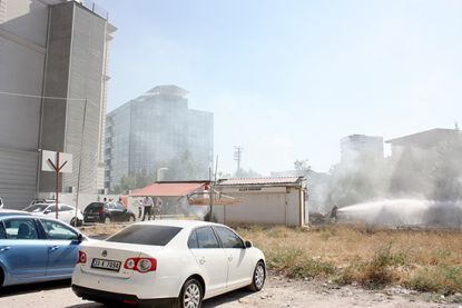 Felaketi hastane çalışanları önledi 