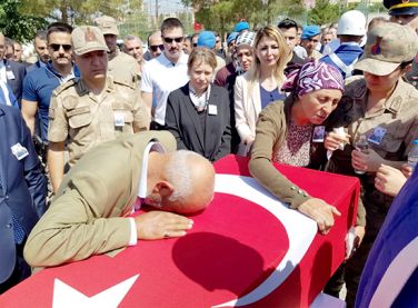 Eruh şehidi Uzman Çavuş Baran, törenle memleketine uğurlandı