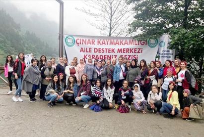 ADEM'li kadınlar Karadeniz turunda 