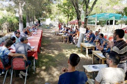 Taziyelerde yemek yasaklandı