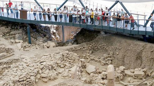 Yabancı öğrenciler Göbeklitepe'yi gezdi