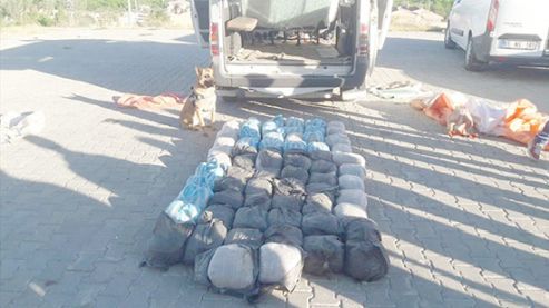 Van'da 342 kilo 700 gram eroin ele geçirildi