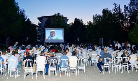 Açık havada sinema!